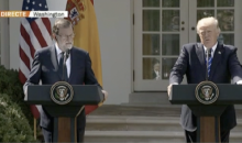Mariano Rajoy amb Donald Trump a la Casa Blanca