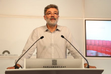 Pla mig del diputat de la CUP Carles Riera