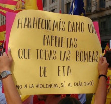 manifestacio, fatxa, fascistes, falagnistes, unionisme, ultra dreta