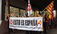 Grups d'ultra dreta a la manifestació del 12 d'octubre