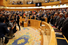Minut de silenci al Senat en record a les víctimes dels atemptats de Barcelona i Cambrils