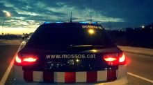 Una imatge d'arxiu d'un vehicle dels Mossos d'Esquadra