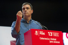 El secretari general del PSOE, Pedro Sánchez