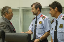 El ministre de l'Interior, Juan Ignacio Zoido, rep els Mossos a la mesa de mesures antiterroristes aquest 7 de setembre