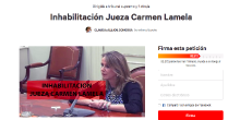 Captura de la petició a Change.org