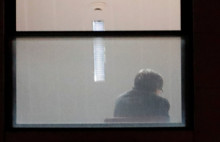 El president Carles Puigdemont a l'interior de la fiscalia belga a Brussel·les