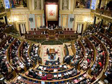 Una imatge d'arxiu del Congrés espanyol