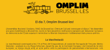 Omplim Brussel·les, el web de la manifestació del 7 de Desembre a la capital d'Europa