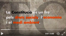 Captura del vídeo de Crida per la Democràcia