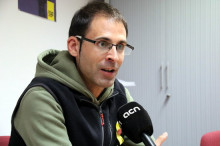 Pla mig del cap de llista de la CUP per Tarragona a les eleccions del 21-D, Xavier Milian