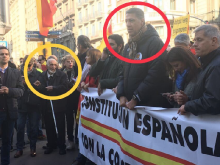 Una imatge de la manifestació penjada per Jordi Borràs