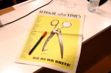 La portada d''Illegal Times', el 18 de desembre del 2017