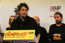 La portaveu del Secretariat Nacional de la CUP i número deu de la llista per Barcelona, Núria Gibert