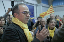 El conseller de Presidència destituït, Jordi Turull, a l'acte de JxCat al Refugi 1 del Moll de la Costa de Tarragona