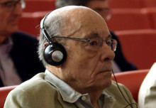 Fèlix Millet, al banc dels acusats el 16 de juny del 2017, últim dia del judici del 'cas Palau'