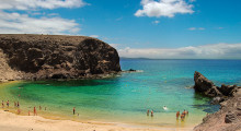 platja lanzarote illes canaries 