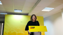 La portaveu del SN de la CUP, Núria Gibert