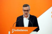 Primer pla del secretari general de Cs, José Manuel Villegas