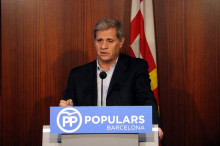 El president del grup municipal del PPC a l'Ajuntament de Barcelona, Alberto Fernández Díaz