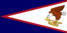 Samoa Americana EUA bandera 