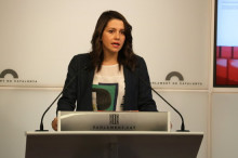 Pla mig de la diputada al Parlament de Catalunya pel grup de Ciutadans, Inés Arrimadas
