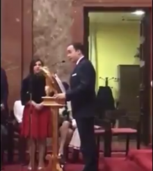 Una captura de pantalla del vídeo