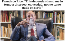 Captura de l'entrevista de Crónica Global a Francisco Rico
