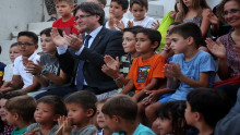 carles puigdemont, infants, nens