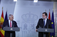 Mariano Rajoy amb el primer ministre turc, Binali Yildirim
