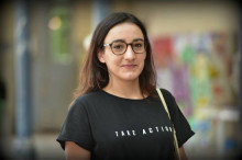 Pla mig de la diputada portuguesa del Bloco de Esquerda Isabel Pires