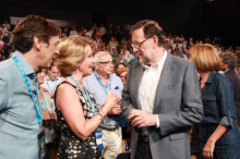 Rajoy i Esperanza Aguirre, a la Conferència Política del PP
