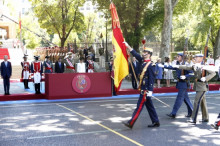 El Rei Felip VI, al costat de la Reina Letizia, ha presidit aquest dissabte a Madrid l'acte central del Dia de les Forces Armades de l'Estat