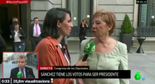 Captura de l'entrevista entre Celia Villalobos i Ana Pastor