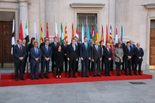 Foto de la VI Conferència de Presidents, sense Puigdemont
