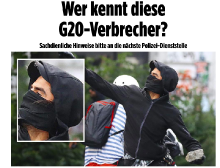 Imatge de la portada del diari alemany 'Bild' que va ajudar en la identificació