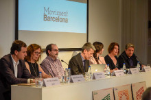 La presentació de 'Moviment Barcelona' al col·legi de periodistes