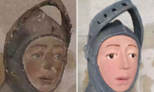 El Sant Jordi del segle XVI, abans i després de la restauració
