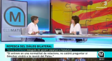 Imatge de Teresa Cunillera a 'Els Matins' de TV3