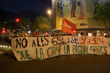Manifestació de l'esquerra alternativa