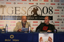 Manel Quinto i Carles Ortega presentant el certamen