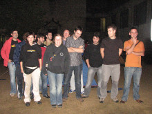 Els 16 encausats al rectorat de la UdG