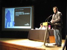 Puigcercós a l'assemblea de dones d'ERC