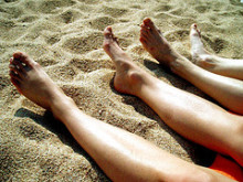 lloret de mar platja peus