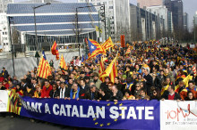 Capçalera de la manifestació