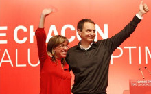 Zapatero i Carme Chacón, ara fa un any