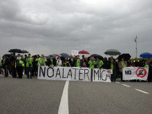 manifestació, central tèrmica, mequinensa