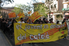 joves illes manifestació