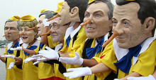 intermon oxfam capgrossos parodia cimera g8 rostock