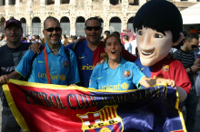 barça, roma, champions