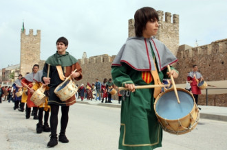 Montblanc retorna a l'Edat Mitjana de la mà de Sant Jordi
